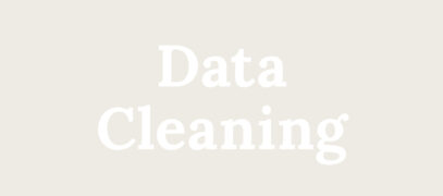 2020 Glossary update Data Cleaning Featured